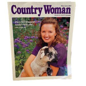 Country Woman Magazine May June 2001 Vol 31 No. 3 Cooking Crafts Design